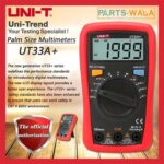 UNI T UT33A+ Mini Palm Size Auto Range Digital Multimeter Tester