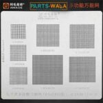 AMAOE Multi-Function Universal BGA Reballing Stencil For Cars 0.5 0.6 0.7 0.8 Parallel Hole