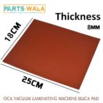 OCA vacuum laminating machine silica gel pad level of ultra soft silicone pad 8mm , 18cm*25cm