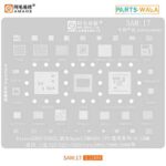 Amaoe SAM17 BGA Stencil Reballing For Samsung S22 S22Plus S22 Ultral S901 S906 S908 Exynos 2200 9925 SM8450 CPU