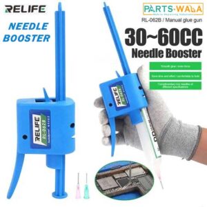 Relife RL-062B Universal Manual Glue Gun for 30CC~60CC Solder Paste / Solder Oil / UV Adhesive