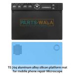 TE-704 aluminum alloy silicon platform mat for mobile phone repair Microscope