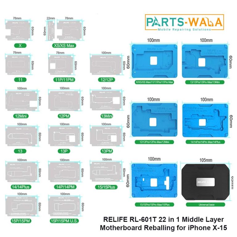 Relife Rl T In Middle Layer Motherboard Reballing Soldering Platform With Stencil For