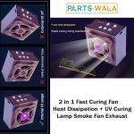 Infinite Turbo Cooling Curing UV Fan For Mobile Repairing