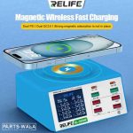 RELIFE RL-309AW Magnetic Wireless Fast Charging with 8 Ports LCD Display