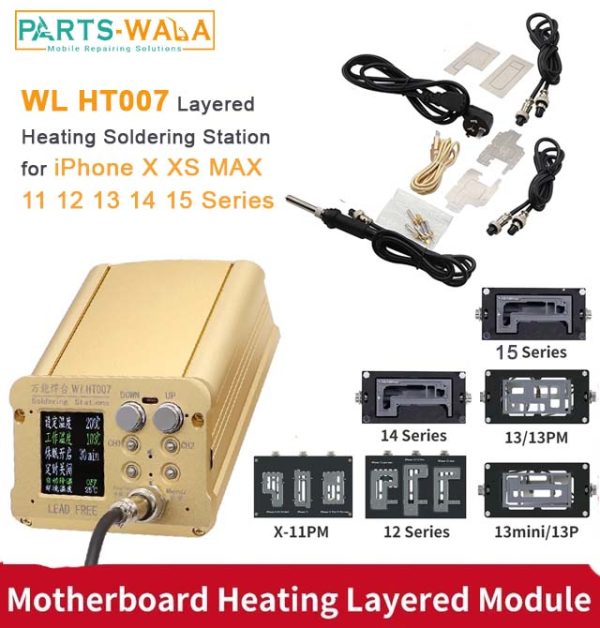 WL HT007 Intelligent Mainboard Layered Soldering Station for iPhone X / Xs / Xs Max  11 12 13 14 15 pro max