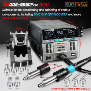 SUGON 8650Pro 1300W Hot Air Rework Station New 2025 Edition For Mobile Repair