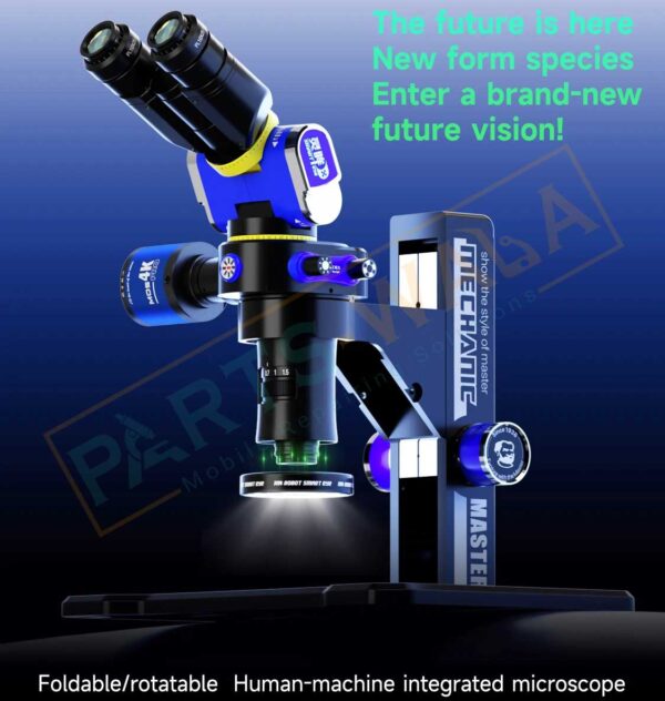 MECHANIC ROBOT SMART EYE SE 7045 Foldable Microscope 7-45X Continuous Coverage HD Zoom Rotatable Vision - Image 2