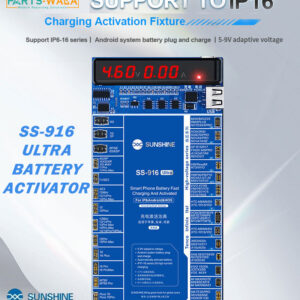 Sunshine SS-916 Ultra Digital Display Charging Activation Board for iPhone 6 to 16Pro Max & Android