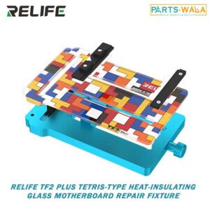 RELIFE TF2 Plus Motherboard Insulated Tempered Glass Fixture for Mobile Phone Motherboard Chip Repair