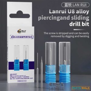 Lanrui U8 Alloy Sliding Thread Drill Bit & Handle for Removes Stripped Thread Screws