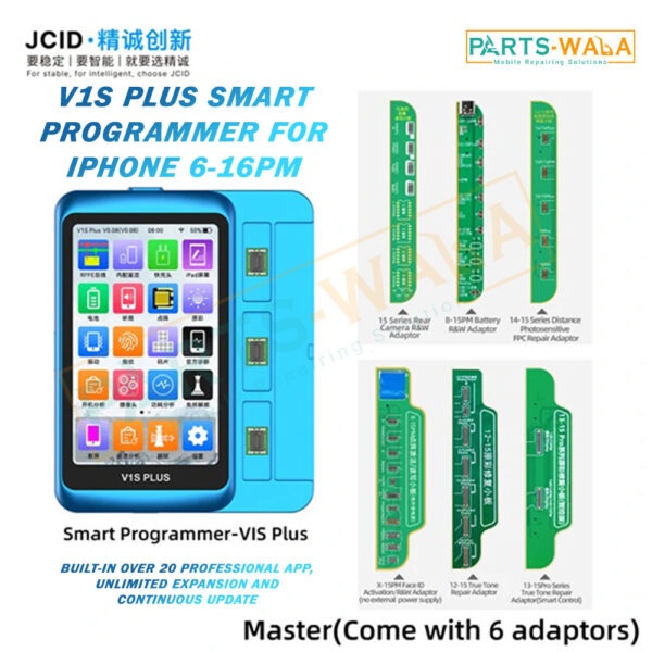 JCID V1S Plus Smart Programmer for iPhone 6-16PM (Master Edition) 6 Adaptor
