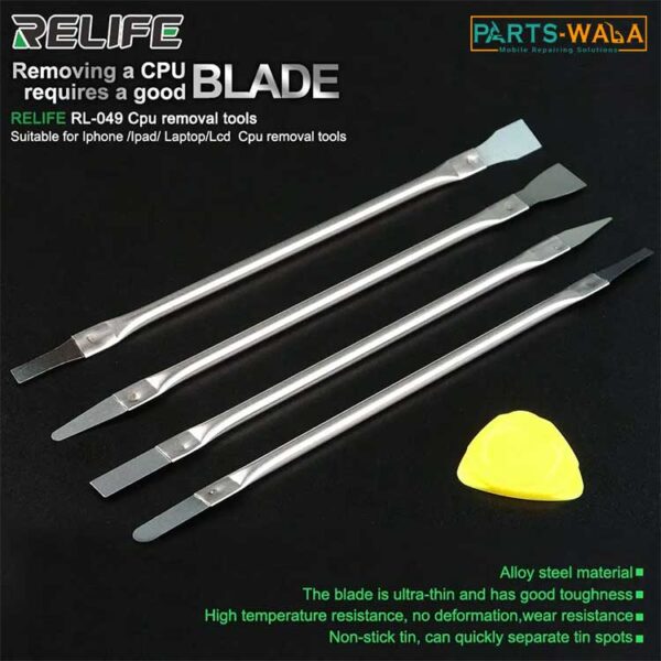 RELIFE RL-049 Dedicated Disassembly knife for Mobile Phone Motherboard Chip CPU Cutter Tool