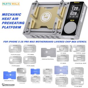 MECHANIC HEAT AIR Intelligent Preheating Platform For iPhone X-16 PRO MAX Motherboard Layered BGA Stencil Dot Matrix Repair