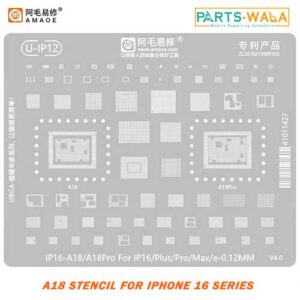 Amaoe IP16 A18 BGA Reballing Stencil for iPhone 16 Pro Max IC