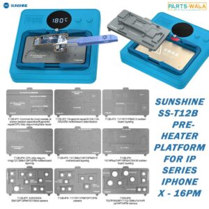 Sunshine SS-T12B Preheater Universal Intelligent Motherboard Heating Platform for Iphone x to 16PM