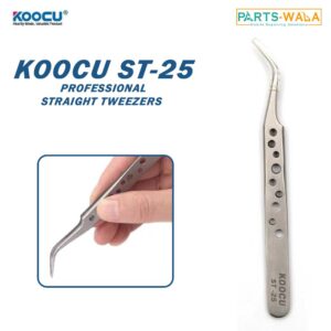 KOOCU ST-25 Professional Curve Tweezers For Mobile Repairing