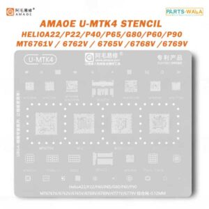 Amaoe U-MTK4 Stencil  HelioA22/P22/P40/P65/G80/P60/P90 MT6761V 6762V