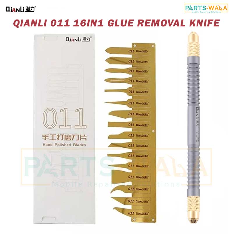 Qianli 011 16in1 Multi-Function Glue Removal Knife blades for Mobile Repair