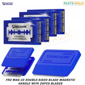 Mechanic Mag-10 FR2 Soft Double-Sided Blade Magnetic Handle with 20Pcs Blades