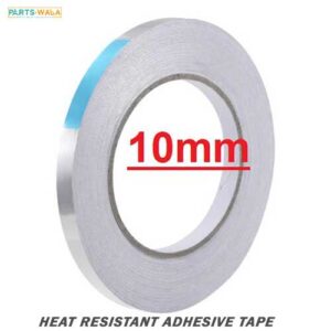 Silver aluminium Heat Resistant Adhesive Tape 10mm For Mobile CPU Motherboard Repair