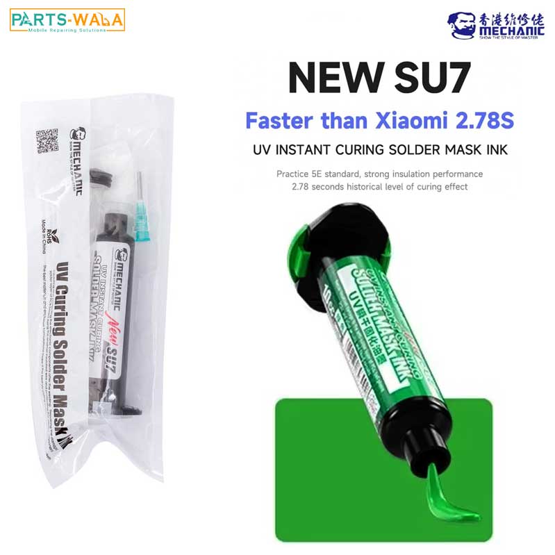 Mechanic SU-7 UV Quick Curing Solder Mask Green 10ml