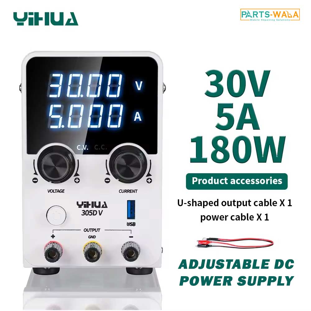 Yihua 305D-V 30V/5A Adjustable 180W DC Voltage and Current Power Supply